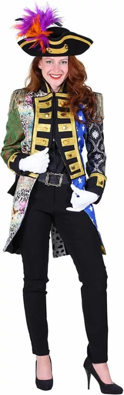 Overig Admiraals Jas Patchwork Voor Dames