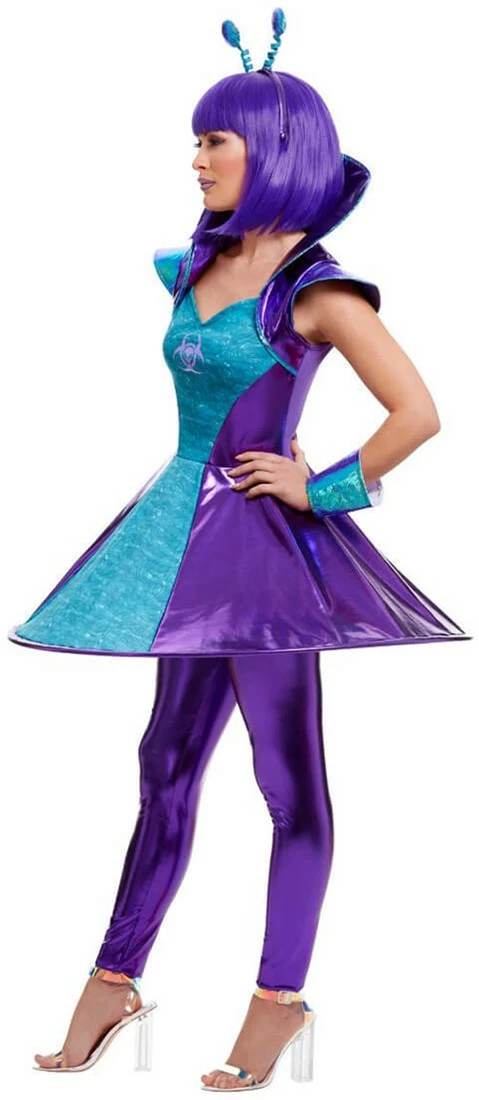 Overig Alien Kostuum Dames 2 Overig Alien Kostuum Dames - Afbeelding 2