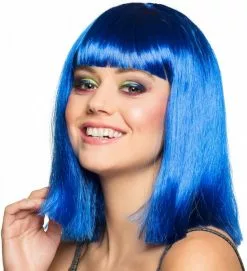 Overig Bob Pruik Blauw Half Lang