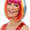 Overig Bobline Pruik Rainbow