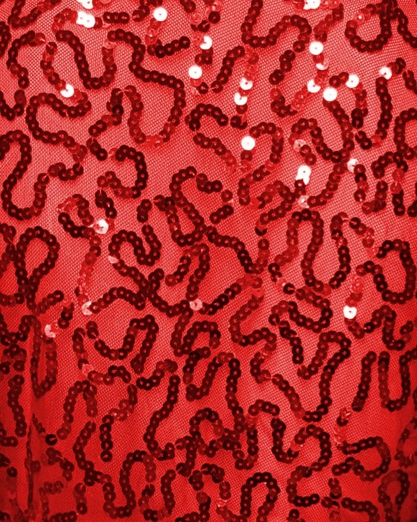 Overig Bolero Pailletten Diva Rood 3 Overig Bolero Pailletten Diva Rood - Afbeelding 3