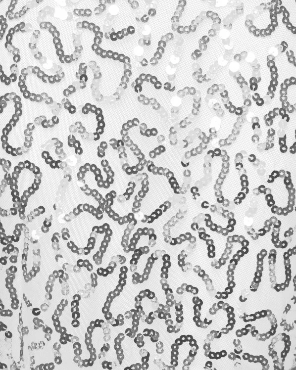 Overig Bolero Pailletten Diva Zilver 3 Overig Bolero Pailletten Diva Zilver - Afbeelding 3