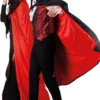 Overig Cape Met Capuchon Zwart/Rood 170cm
