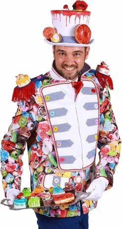 Overig Carnavalsjas Cupcakes Voor Heren