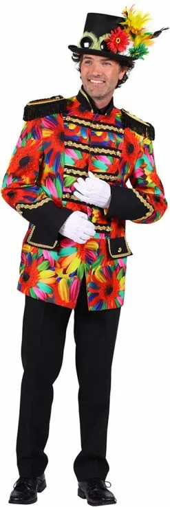 Overig Carnavalsjas Fiesta Bloem Voor Heren