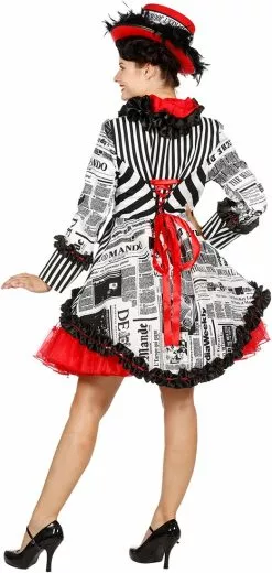 Overig Carnavalsjas Journal Voor Dames -Carnavalskleding Dames Winkel carnavalsjas journal voor dames 3