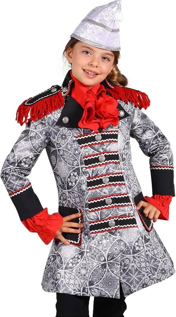 Overig Carnavalsjas Sparkle Zilver-Zwart Voor Meisjes 2 Overig Carnavalsjas Sparkle Zilver-Zwart Voor Meisjes - Afbeelding 2