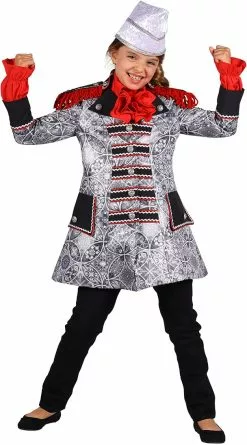 Overig Carnavalsjas Sparkle Zilver-Zwart Voor Meisjes