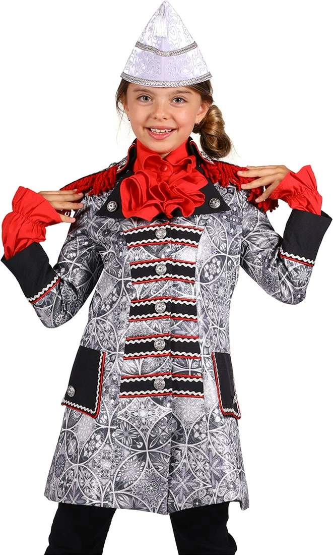 Overig Carnavalsjas Sparkle Zilver-Zwart Voor Meisjes 3 Overig Carnavalsjas Sparkle Zilver-Zwart Voor Meisjes - Afbeelding 3