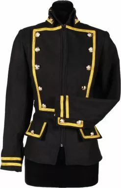 Overig Carnavalsjas Zwart-Goud Voor Dames