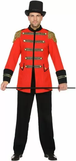 Overig Circus Jas Luxe Rood Voor Heren