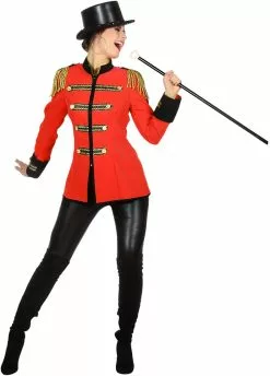 Overig Circus Jas Rood Voor Dames