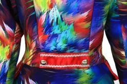 Overig Dames Blazer Colorful Leaves Luxe 7 Overig Dames Blazer Colorful Leaves Luxe -Carnavalskleding Dames Winkel dames blazer colorful leaves luxe detail