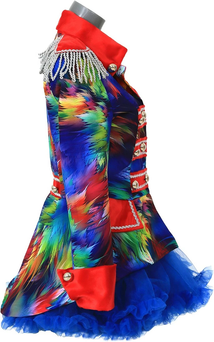 Overig Dames Blazer Colorful Leaves Luxe 2 Overig Dames Blazer Colorful Leaves Luxe - Afbeelding 2