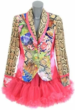 Overig Dames Blazer Pink Snake