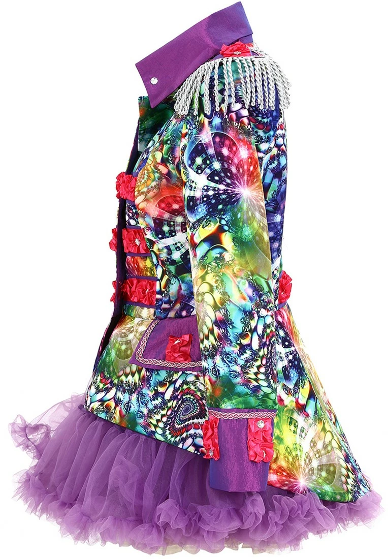 Overig Dames Blazer Purple Holographic Diamonds 3 Overig Dames Blazer Purple Holographic Diamonds - Afbeelding 3