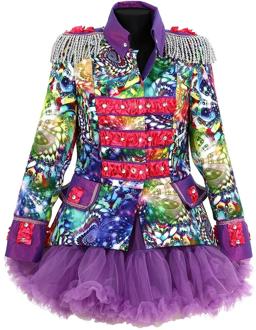 Overig Dames Blazer Purple Holographic Diamonds 1 Overig Dames Blazer Purple Holographic Diamonds
