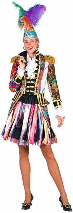 Overig Dames Carnavalsjas Patchwork Mix-it Up -Carnavalskleding Dames Winkel dames carnavalsjas patchwork mix it up 1