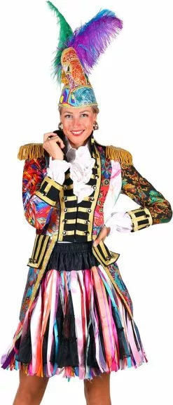 Overig Dames Carnavalsjas Patchwork Mix-it Up -Carnavalskleding Dames Winkel dames carnavalsjas patchwork mix it up 2