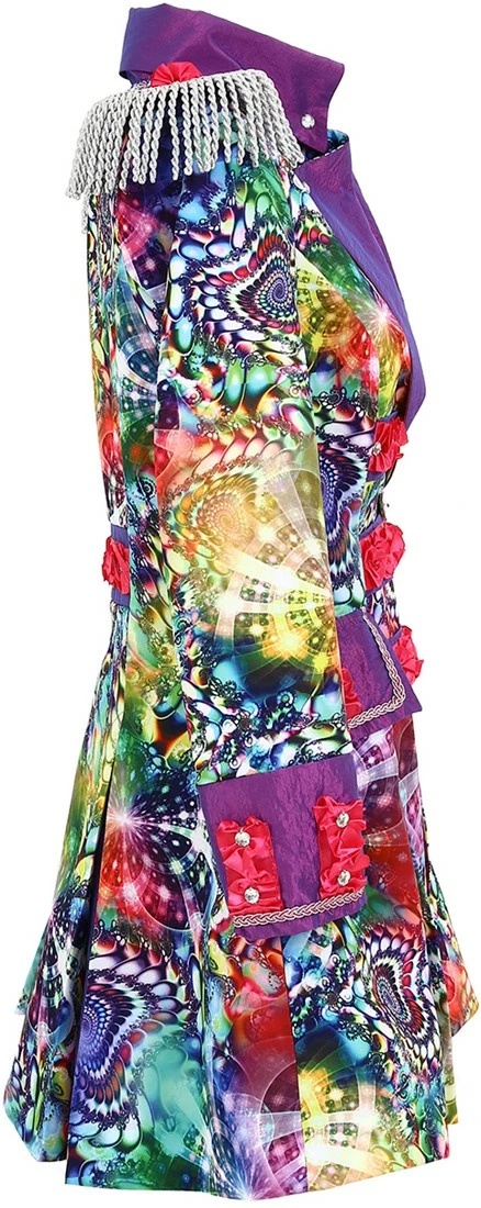 Overig Dames Carnavalsjas Purple Holographic Diamonds 4 Overig Dames Carnavalsjas Purple Holographic Diamonds - Afbeelding 4