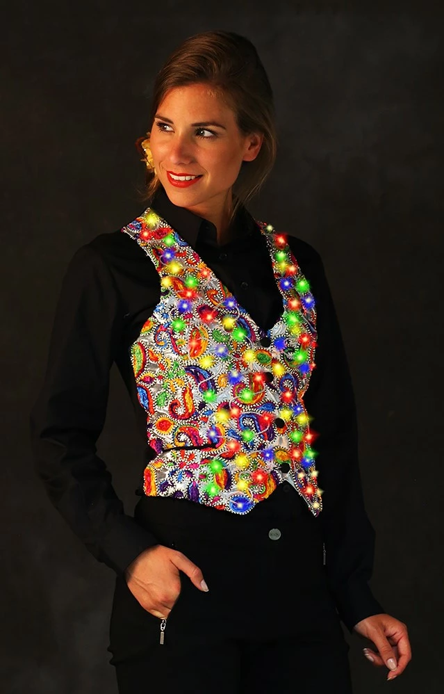 Overig Dames Gilet Castalia Zilver Met LED-verlichting 1 Overig Dames Gilet Castalia Zilver Met LED-verlichting