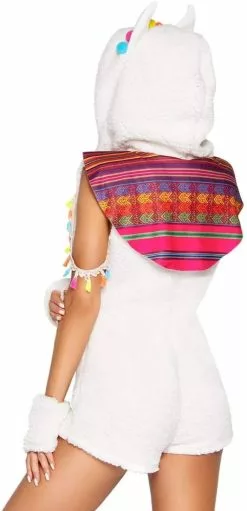 LEG AVENUE Dames Kostuum Sexy Lama -Carnavalskleding Dames Winkel dames kostuum sexy lama achterkant