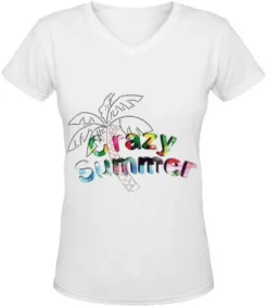 Overig Dames T-Shirt Toppers Crazy Summer Palmtree