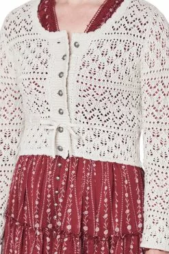 Overig Dames Trachten Vest Ameline Ecru 8 Overig Dames Trachten Vest Ameline Ecru -Carnavalskleding Dames Winkel dames trachten vest ameline ecru detail