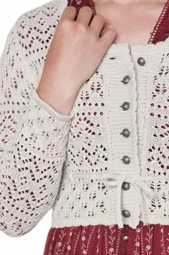 Overig Dames Trachten Vest Ameline Ecru 9 Overig Dames Trachten Vest Ameline Ecru -Carnavalskleding Dames Winkel dames trachten vest ameline ecru detail mouw