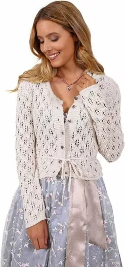 Overig Dames Trachten Vest Florentine Ecru 10 Overig Dames Trachten Vest Florentine Ecru -Carnavalskleding Dames Winkel dames trachten vest florentine ecru 3