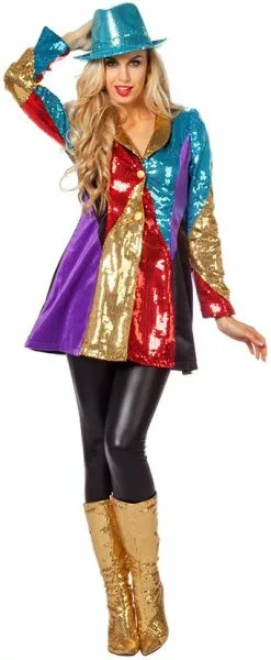 Overig Damesjas Multi Glitter Luxe
