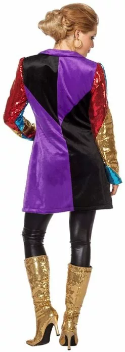 Overig Damesjas Multi Glitter Luxe -Carnavalskleding Dames Winkel damesjas multi glitter luxe 3