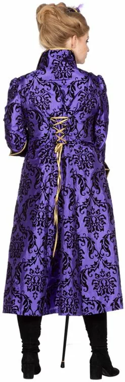 Overig Damesjas Purple Pirate Luxe -Carnavalskleding Dames Winkel damesjas purple pirate luxe achterkant