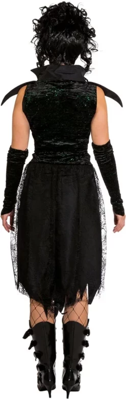 Overig Damesjurkje Black Gothic Met Glitters -Carnavalskleding Dames Winkel damesjurkje black gothic met glitters 3