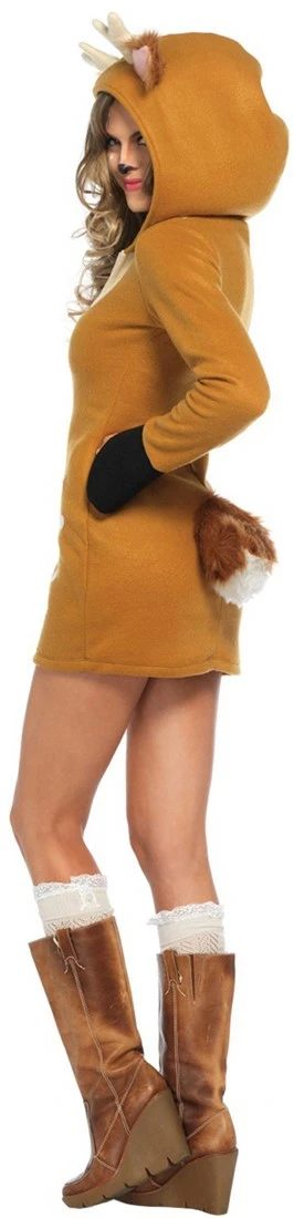 LEG AVENUE Dameskostuum Cozy Fawn (Hertje) 2 LEG AVENUE Dameskostuum Cozy Fawn (Hertje) - Afbeelding 2