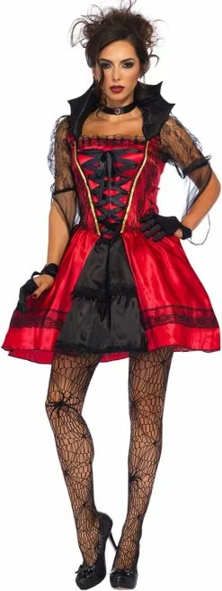 LEG AVENUE Dameskostuum Gothic Vampire