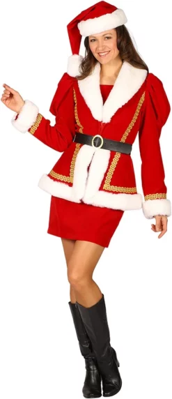 Overig Dameskostuum Kerstmeisje Nathalia Luxe