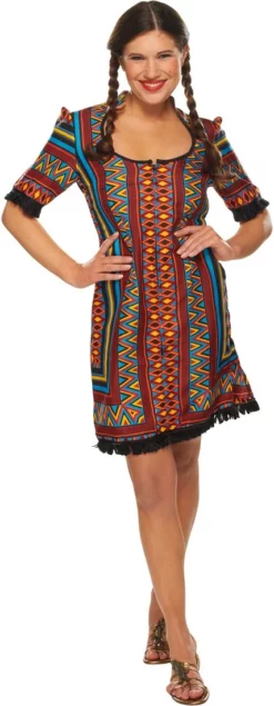 Overig Dameskostuum Mexicaanse Bandita Blauw