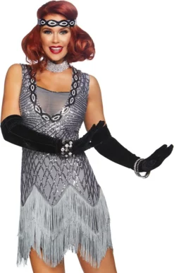 LEG AVENUE Dameskostuum Roaring Roxy - Jaren 20