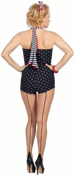 Overig Dameskostuum Rockabilly Pin-Up - Jaren 50 -Carnavalskleding Dames Winkel dameskostuum rockabilly pin up jaren 50 achterkant