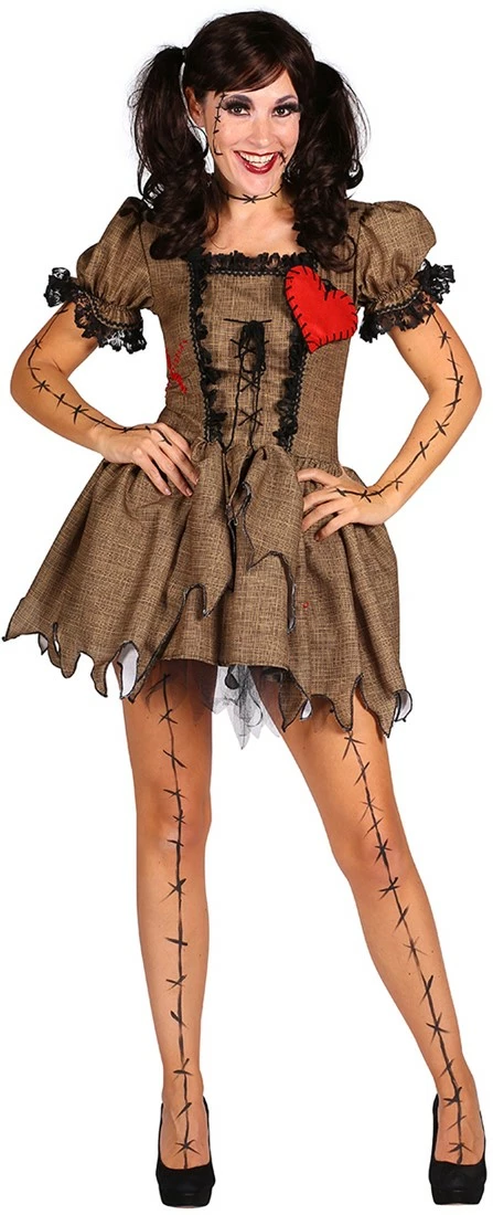 Overig Dameskostuum Voodoo Doll 1 Overig Dameskostuum Voodoo Doll
