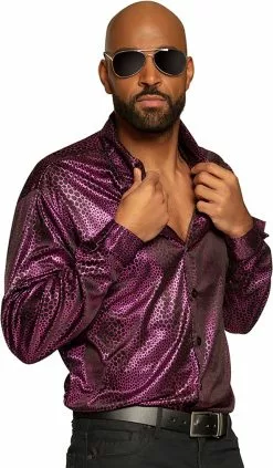 Overig Disco Blouse Funky Purple