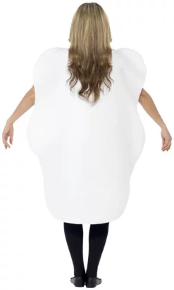 Overig Ei Kostuum 8 Overig Ei Kostuum -Carnavalskleding Dames Winkel ei kostuum achterkant