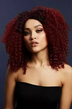 Overig Fever Pruik Lizzo Plum