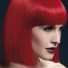 Overig Fever Pruik Lola Luxe Rood