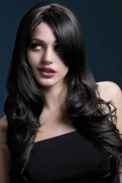 Overig Fever Pruik Nicole Luxe Bruin