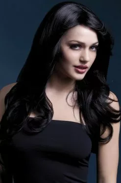 Overig Fever Pruik Nicole Luxe Zwart