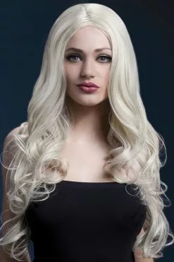 Overig Fever Pruik Rhianne Luxe Blond