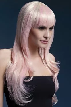Overig Fever Pruik Sienna Luxe Blond/Candy