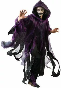 Overig Halloween Cape Stroken Paars